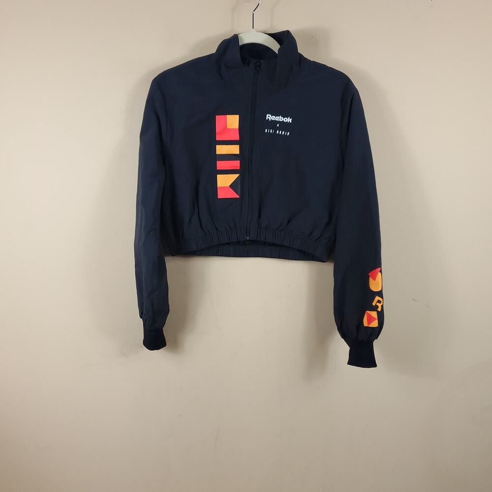 Reebok x Gigi Track Jacket, black Size XS